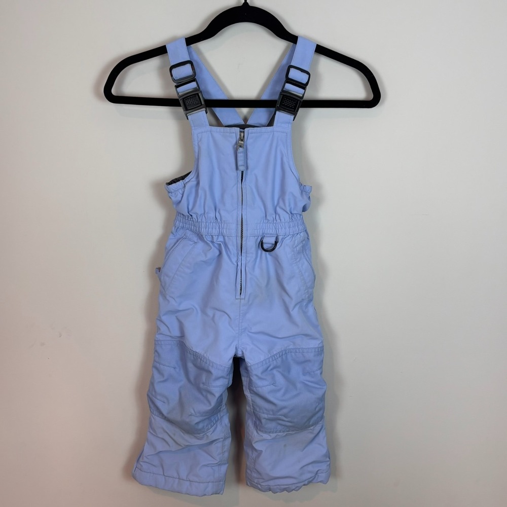 Lands‎ End Kids The Squall Snowsuit Unisex Size 2T Baby Blue Grow A Long *Flaw